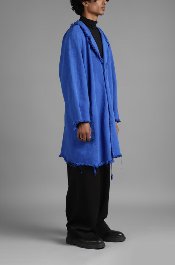 SuperHUEMN Denim Overcoat (Blue)