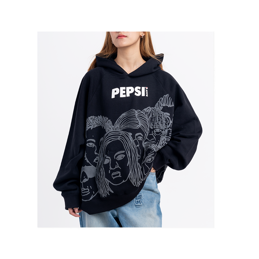 Pepsi top cropped hoodie
