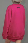 Huemn Classic Handmade Gorilla Sweatshirt (Hot Pink)