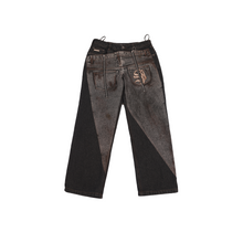  Shreyas Iyer x HUEMN de-constructed denim with a hand-painted mud-washed panel (Black)