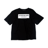 'Advertise here' T-shirt (Black)