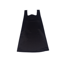  A-line dress with side pockets (Black)