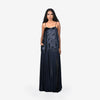 Spaghetti Strap Velvet Maxi Dress