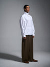 Cotton pullover - White