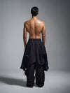 Cargo pants with deconstructed shirt - Black