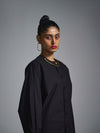 Inside out raw-edged shirt - Black