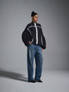 Zipped Racer shirt - Black