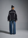 Zipped Racer shirt - Black