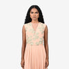 Powder Pink Embroidered Maxi Dress