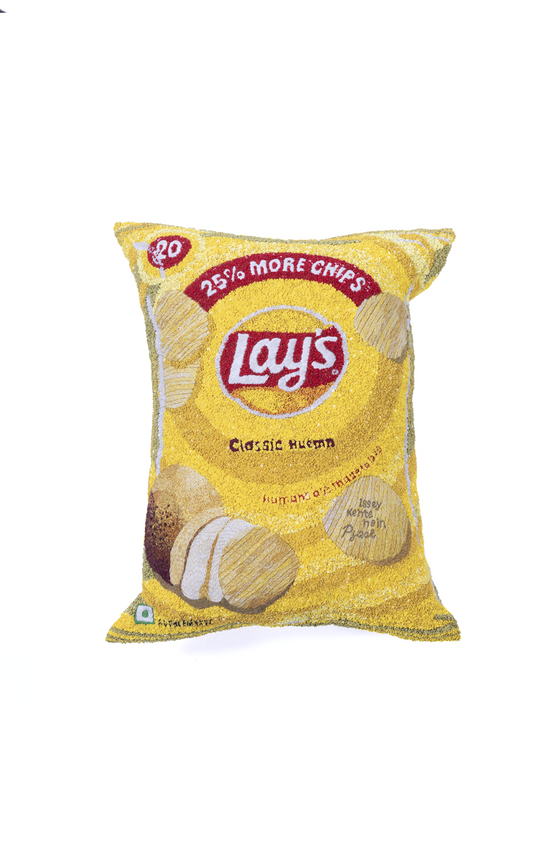 Lay's x HUEMN 'Classic Salted' ® Cushion