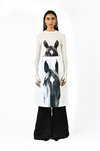 Sculpted gloved equine top