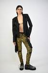 'Snake-skin' leggings