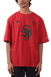 Shreyas Iyer x HUEMN 'SI' monogram T-shirt (Red)