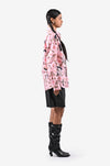 The Girl with the Braids shirt - Powder Pink
