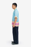 The Racer Stripe Shirt (Blue)