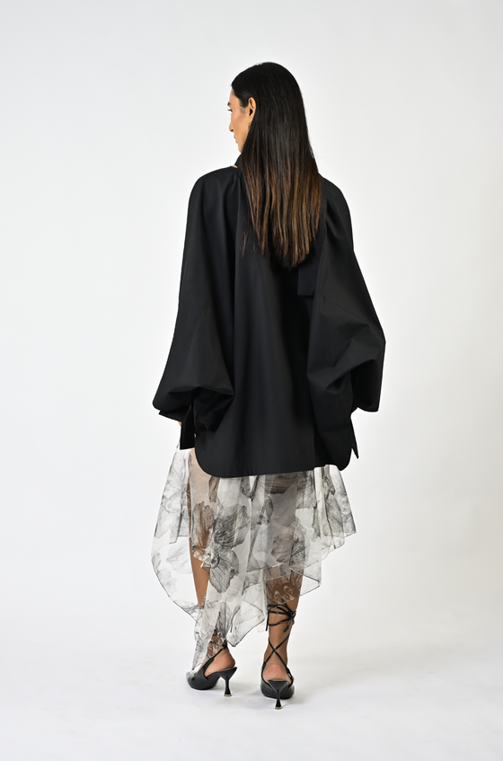 HUEMN Kaftan kurta hybrid - Black