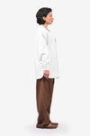 Inside-out Kaftan top - White