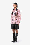 The Girl with the Braids shirt - Powder Pink