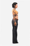 Blood Washed Second Skin Crop Top 2.0 (Beige)