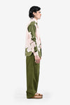 HUEMN flesh shirt - Olive Green