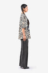 The Girl with the Braids t-shirt - Leopard