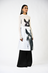 Sculpted gloved equine top