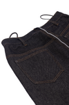 Straight fit denim with zippered detail (Dusk)