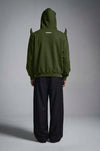 The Devil Wears Huemn Hoodie (Dark Green)