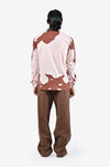 HUEMN flesh shirt - Brown