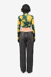 Blood Washed Second Skin Crop Top 2.0 (Green)