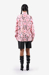 The Girl with the Braids shirt - Powder Pink