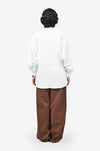 Inside-out Kaftan top - White