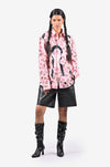 The Girl with the Braids shirt - Powder Pink