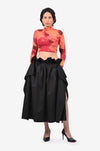 Blood Washed Second Skin Crop Top 2.0 (Maroon)