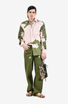 HUEMN flesh shirt - Olive Green