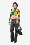 Blood Washed Second Skin Crop Top 2.0 (Green)