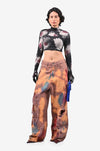 Blood Washed Second Skin Crop Top 2.0 (Charcoal)