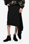 The Hybrid Lungi Skirt 2.0 (Black)