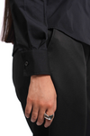Embroidered shirt (Black)