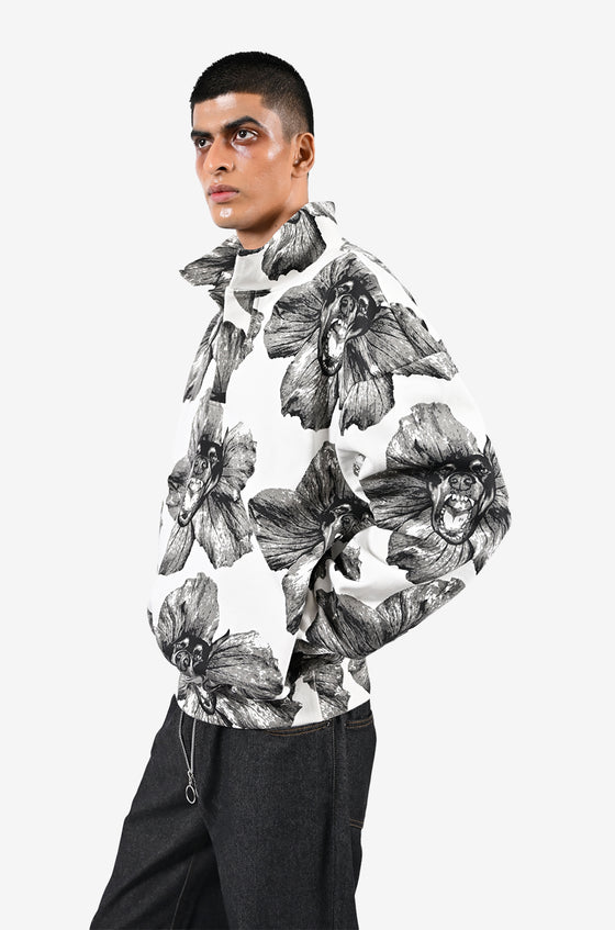 Canine sweatshirt - White