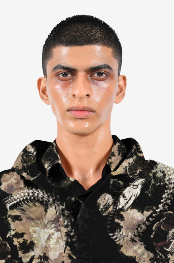 Foliage in the fall sweatshirt - Black