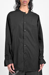 Inside-out Kaftan top - Black