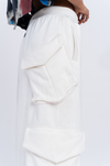 Huemn Flap Pocket Sweatpant (White)