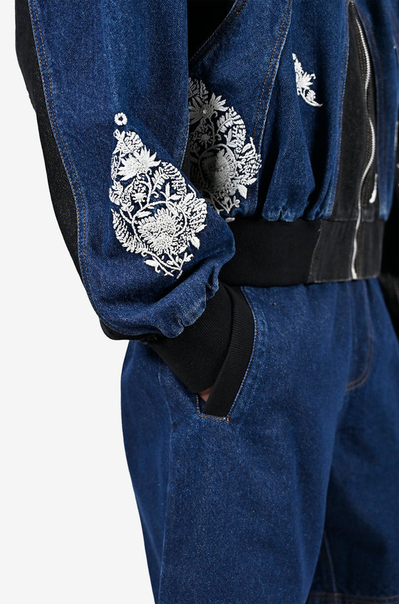 Denim shorts (indigo)