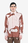 HUEMN flesh shirt - Brown
