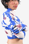 Blood Washed Second Skin Crop Top 2.0 (Blue)