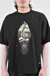 Tata Sierra x HUEMN horse-printed t-shirt