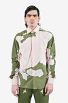 HUEMN flesh shirt - Olive Green