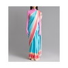 The Racer Stripe Sari (Blue)