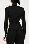 Panelled co-ord set - Black